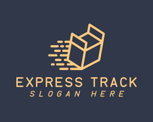 Delivery Package Box logo design