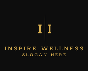 Elegant Wellness Luxury logo design