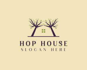 Tree House Landscaping logo design