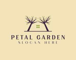 Tree House Landscaping logo design