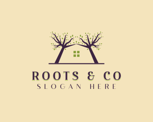 Tree House Landscaping logo design