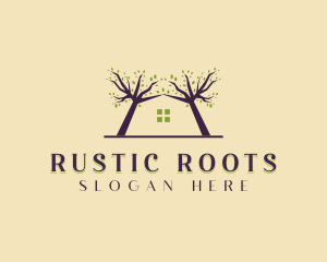 Tree House Landscaping logo design