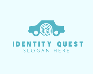 Car Fingerprint Identification logo design