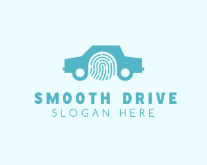 Car Fingerprint Identification logo design