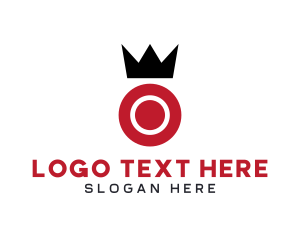 Circle Target Crown logo