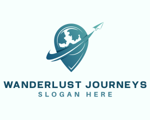 Global Travel Locator logo design