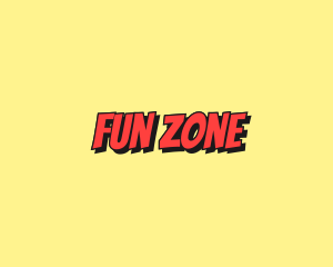 Fun Comic Cartoon logo design