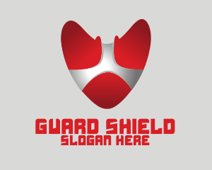 Red Heart Shield logo