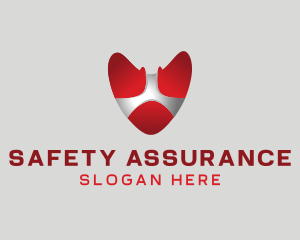 Red Heart Shield logo