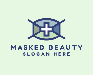 Medical Health Mask logo design