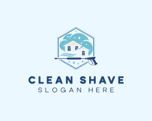 Power Washer Cleaning logo design