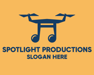 Musical Drone Show logo design