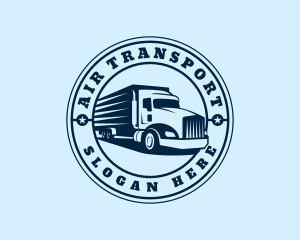 Forwarding Cargo Truck logo design