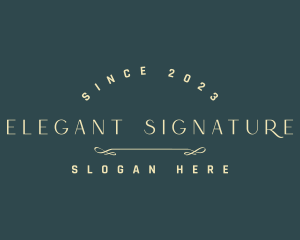 Elegant Beauty Company logo design