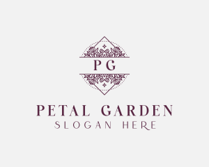 Floral Wedding Styling logo design