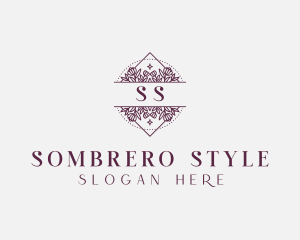 Floral Wedding Styling logo design