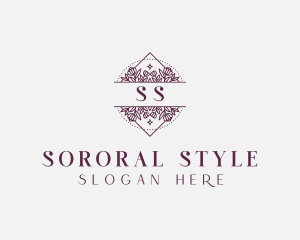 Floral Wedding Styling logo design