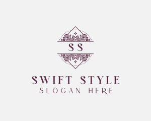 Floral Wedding Styling logo design