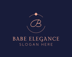 Feminine Elegant Brand logo design