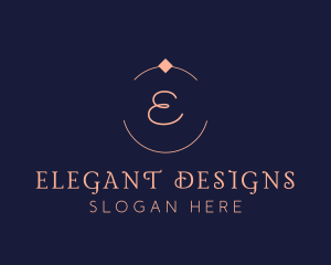 Feminine Elegant Brand logo design