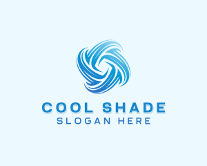 Cool Air Conditioning logo design