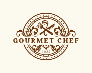Restaurant Gourmet Cuisine  logo design