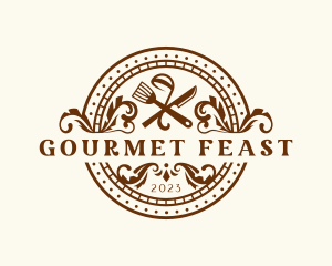 Restaurant Gourmet Cuisine  logo design