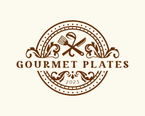 Restaurant Gourmet Cuisine  logo design