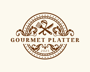 Restaurant Gourmet Cuisine  logo design