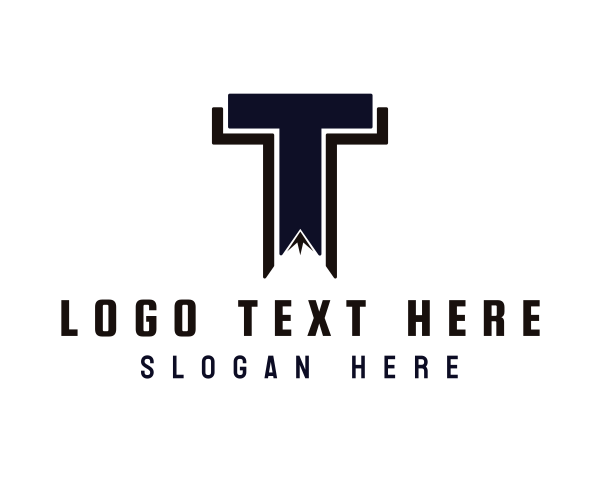 Bookmark logo example 1