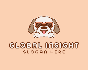 Sunglasses Dog Puppy Logo