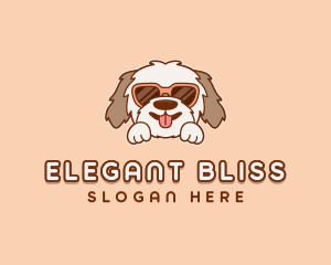 Sunglasses Dog Puppy logo
