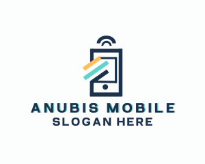 Cellular Mobile Phone logo design