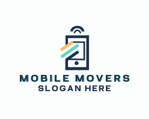 Cellular Mobile Phone logo design