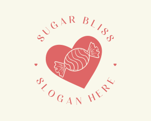 Sugar Sweet Candy logo design