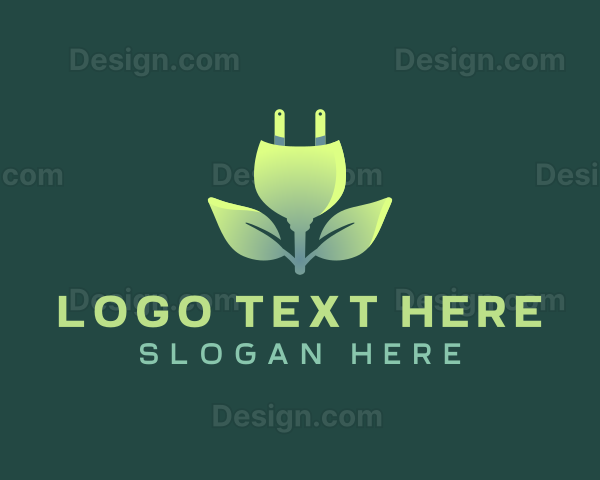 Sustainable Leaf Plug Logo