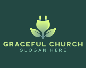 Sustainable Leaf Plug Logo