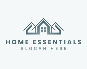 Roof Subdivision Homes logo design