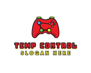 Analytical Esport Gaming Controller logo design