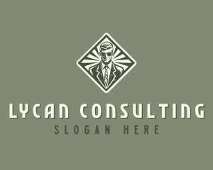 Male Formal Executive  logo design