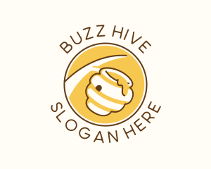 Honeycomb Hive Apiary logo design
