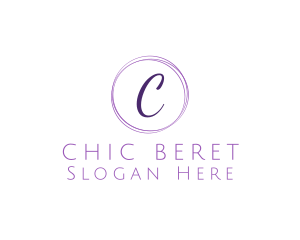 Elegant Cursive Lettermark logo design