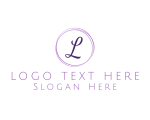 Glamour - Elegant Cursive Lettermark logo design