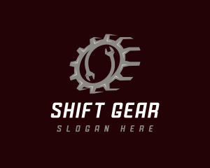 Mechanical Industrial Gear logo design