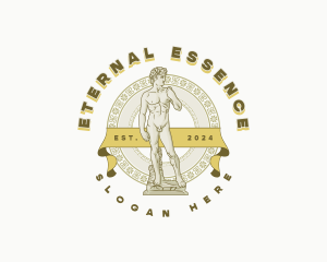 Renaissance Man Sculpture Logo