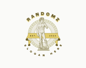 Renaissance Man Sculpture logo