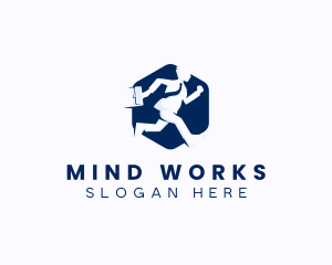 Corporate Working Employee logo design