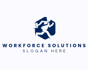 Corporate Working Employee logo