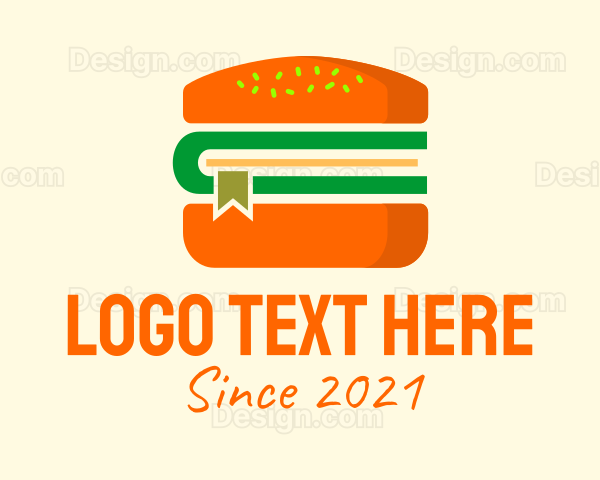 Orange Burger Book Logo