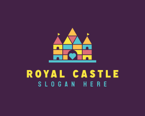 Castle Kindergarten Daycare logo design